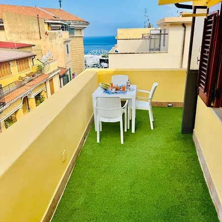 La Terrazza Sul Borgo Di Lägenhet Scilla